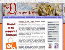 Tablet Screenshot of decorationplatre.com
